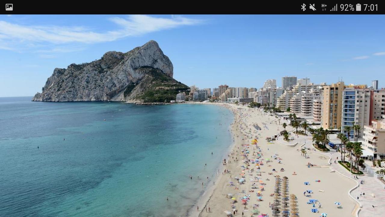 Calpe Centro Turisico Apartamento Exterior foto